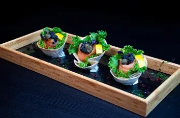 Salmon caviar